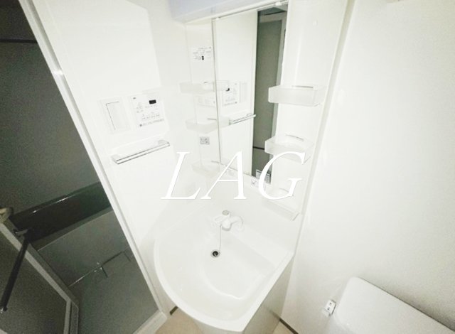 洗面設備　洗面台です。