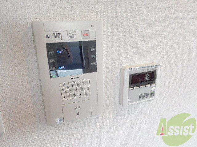 セキュリティ　安心のＴＶモニタ付きインターホンです