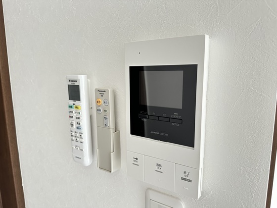 セキュリティ　※別部屋の写真です