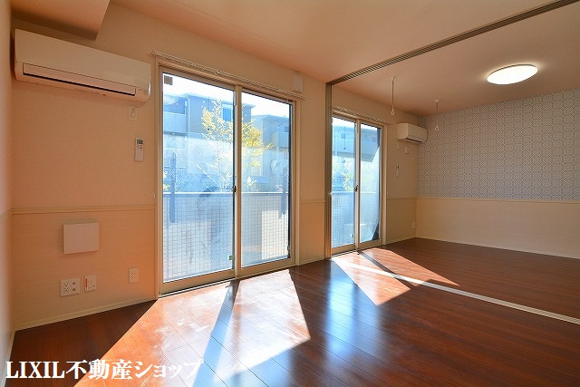 居室・リビング　１０帖のＬＤＫです。