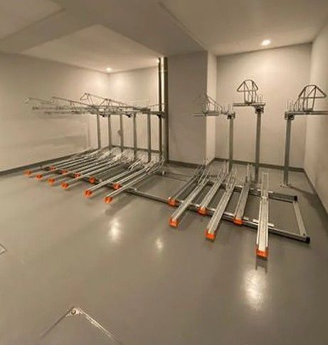 駐車場　駐輪場です