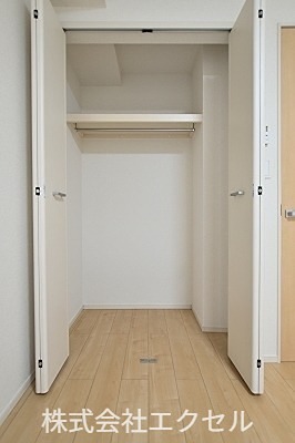 収納　収納完備です。お部屋を広くお使いいただけます。