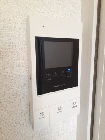 セキュリティ　モニター付きインターホンです