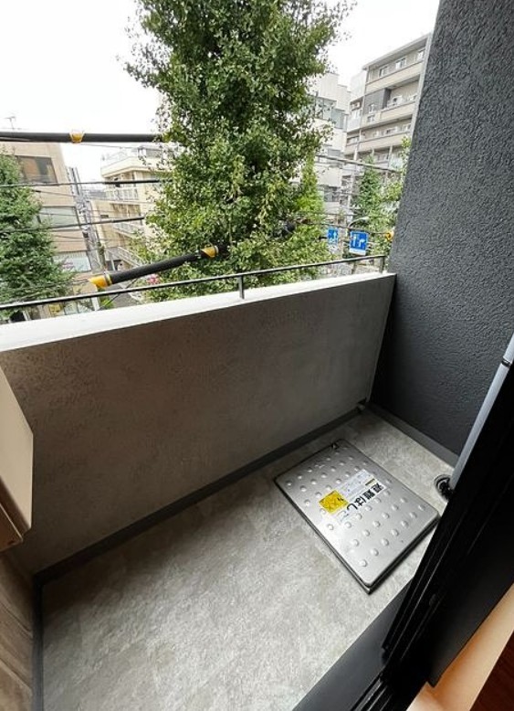 バルコニー　広々としたバルコニーです