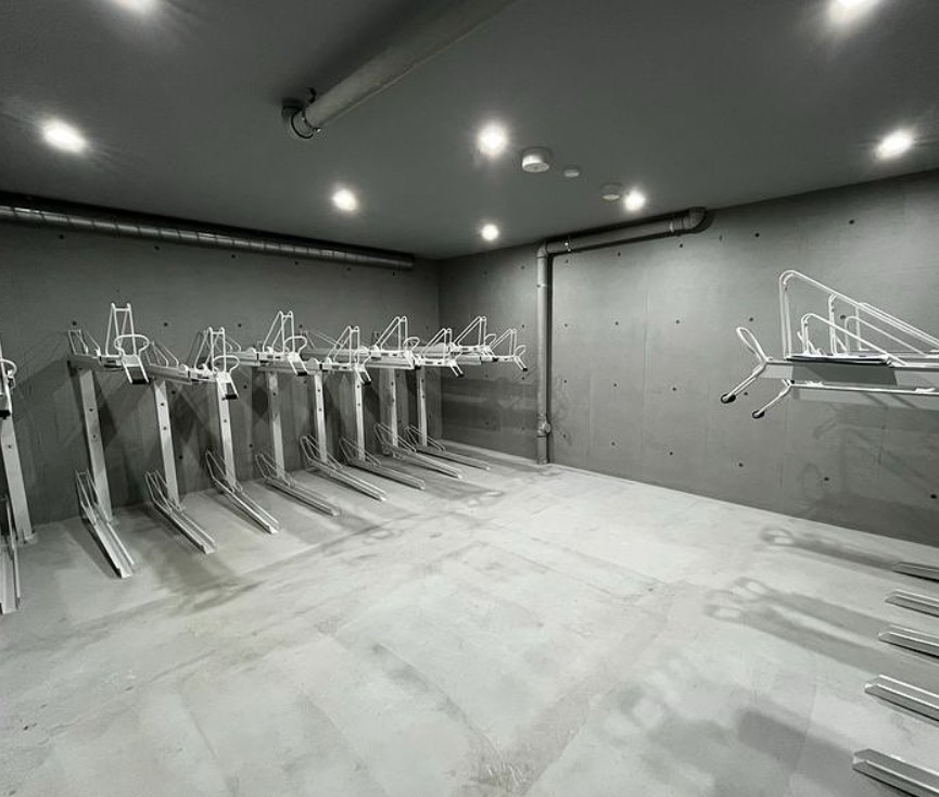 駐車場　駐輪場です。