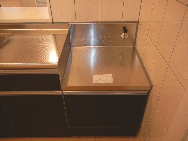 その他設備　ガスコンロ置き場