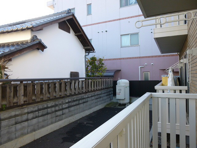 眺望　※写真は101号室です（反転）