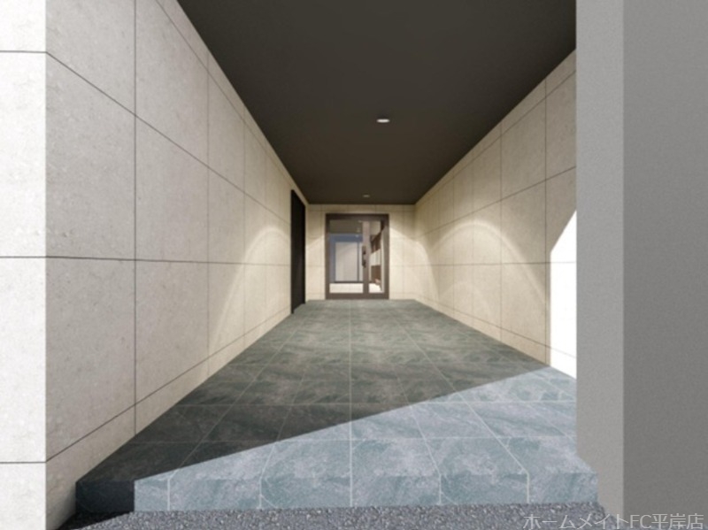 エントランス　共用パース