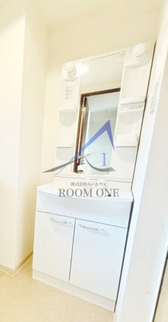 洗面設備　洗面台です。