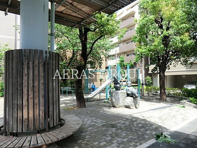 公園　新大橋三丁目児童遊園（公園）まで93m