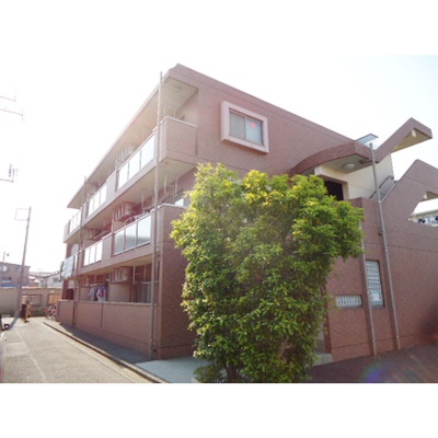 建物外観　【南向き角部屋で陽当たり良好♪】