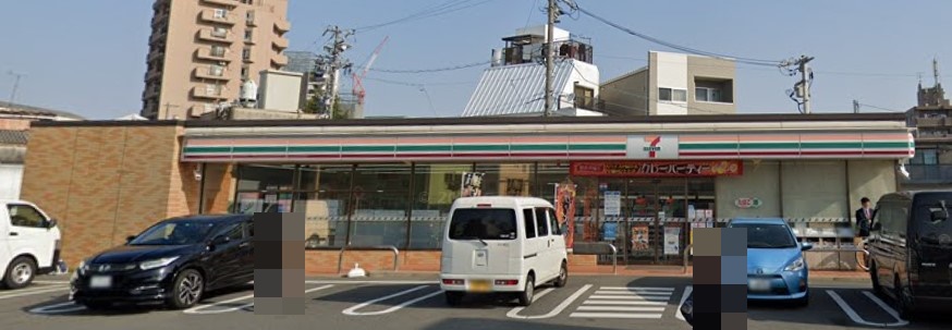 コンビニ　セブンイレブン 名古屋西日置2丁目店（コンビニ）まで525m