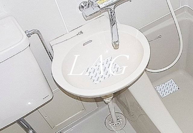 洗面設備　洗面台です。