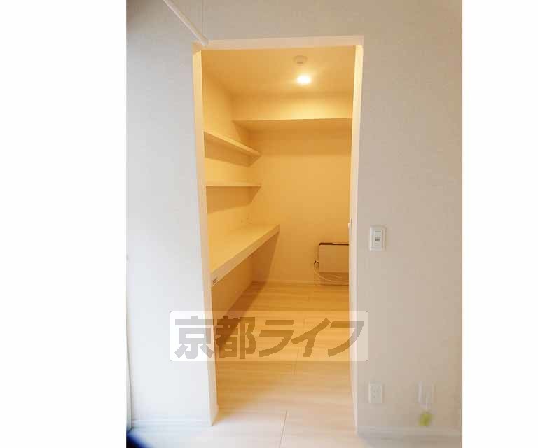 収納　ウォークインクローゼット