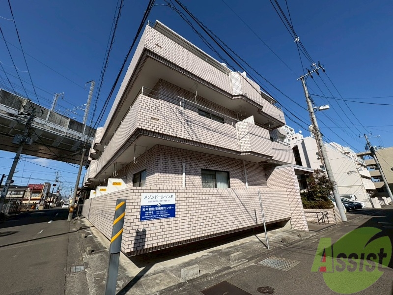 建物外観　仙台市宮城野区小田原１丁目「メゾンドールヘンミ」