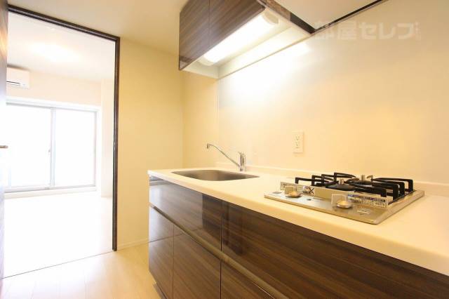 キッチン　広めのキッチンで使いやすいですね