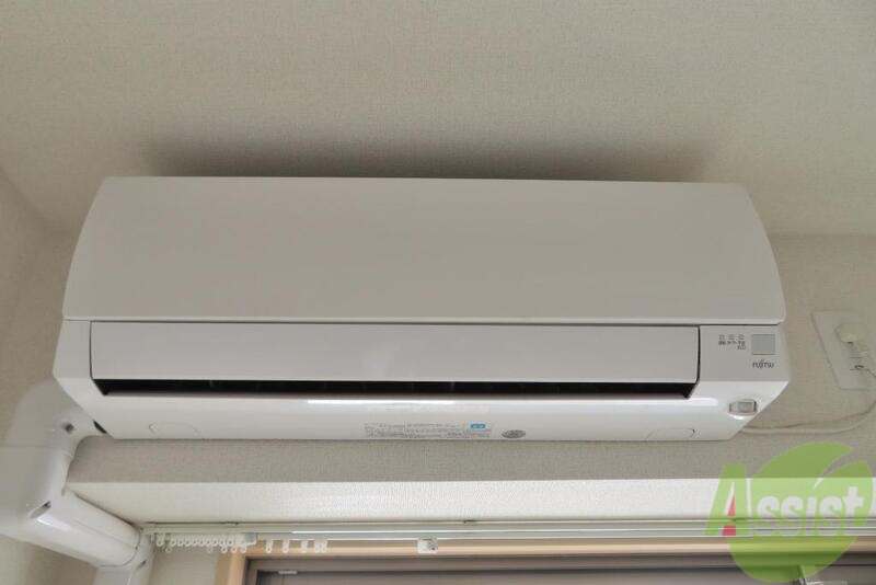 その他設備　最新式エアコン付き。もうここまでの紹介で自分ならイチコロです