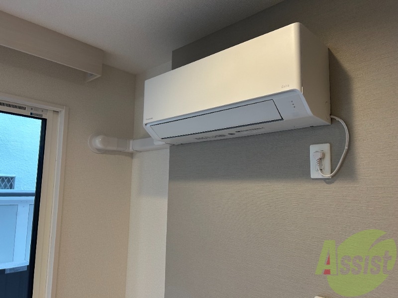 その他設備　エアコンが付いているので夏も冬も快適ですね～