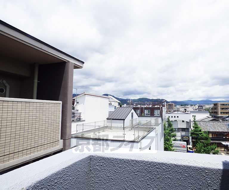 眺望　バルコニーからの室外風景。