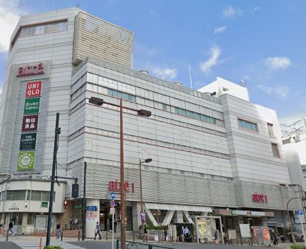 ショッピングセンター　atre MEGURO 1(アトレ目黒1)（ショッピングセンター）まで1458m
