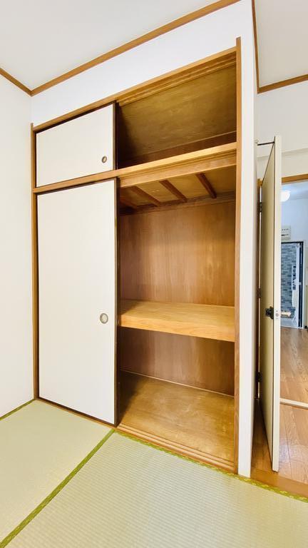 収納　収納スペースは、和室に！大容量収納！