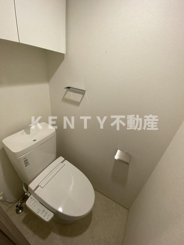 トイレ　ゆったりとした空間のトイレです