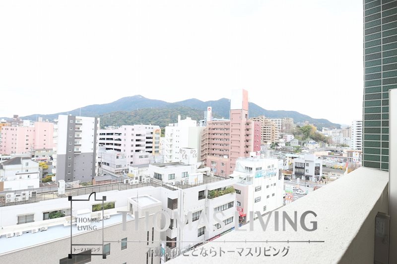 バルコニー　日当たり良好です。