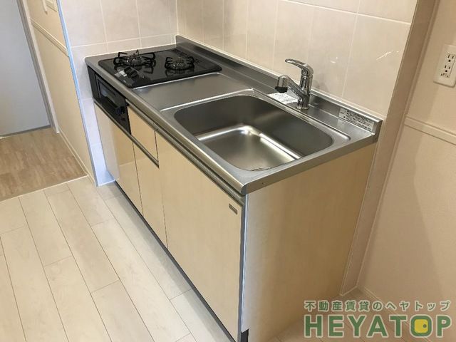 キッチン　毎日のお料理が楽しくなるシステムキッチン完備