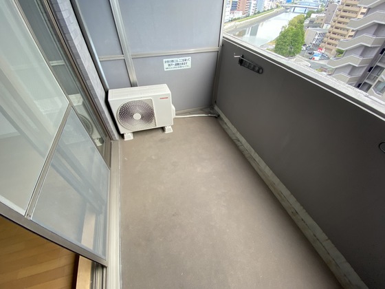 バルコニー　※別部屋の写真です