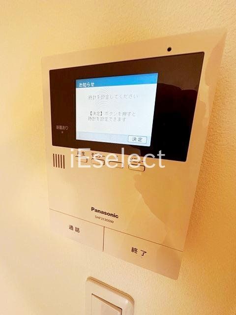 セキュリティ　訪問者が分かるので安心ですね