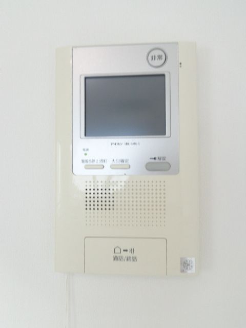 セキュリティ　安心のモニター付きインターホン