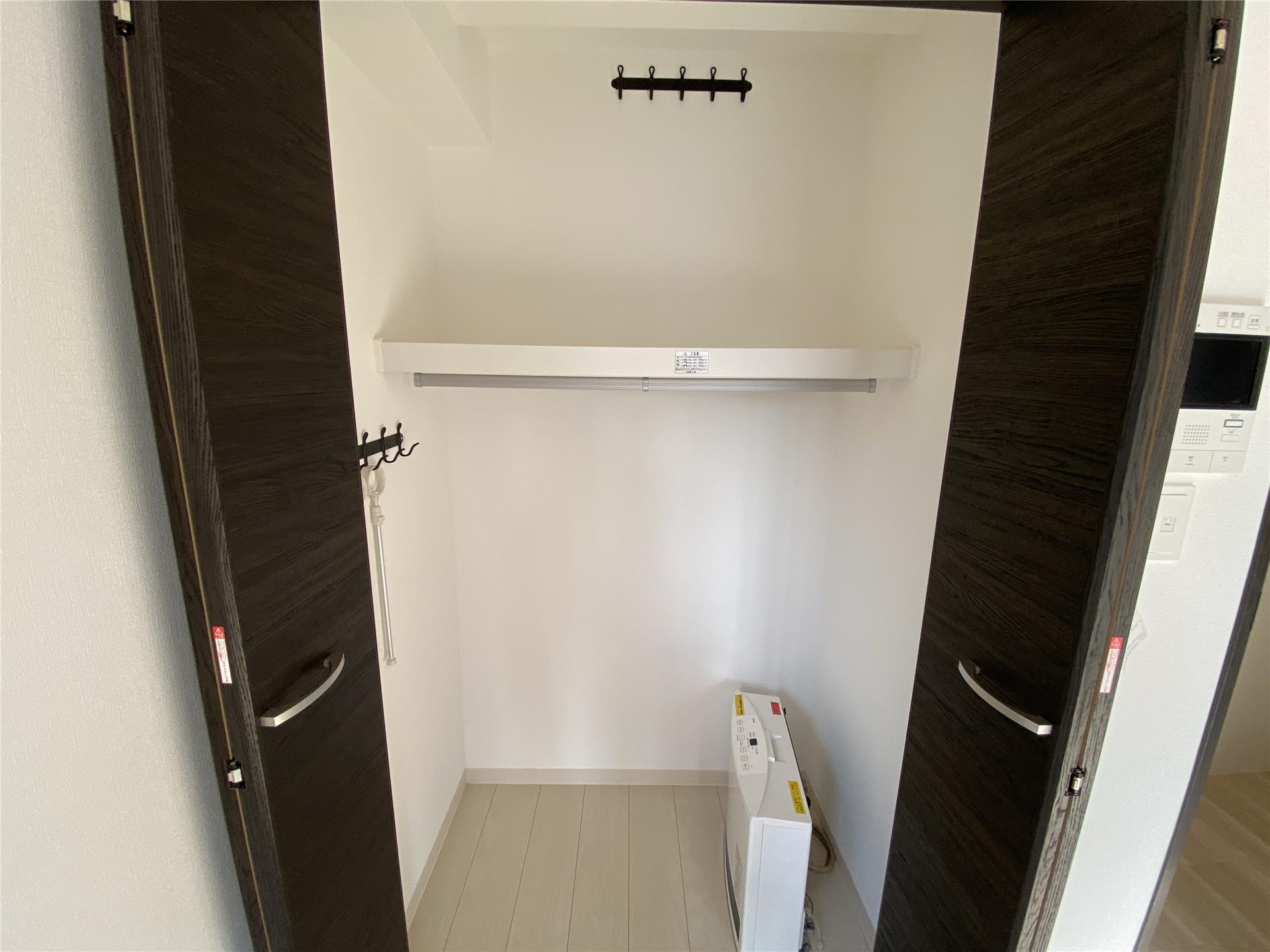 収納　クローゼット収納です