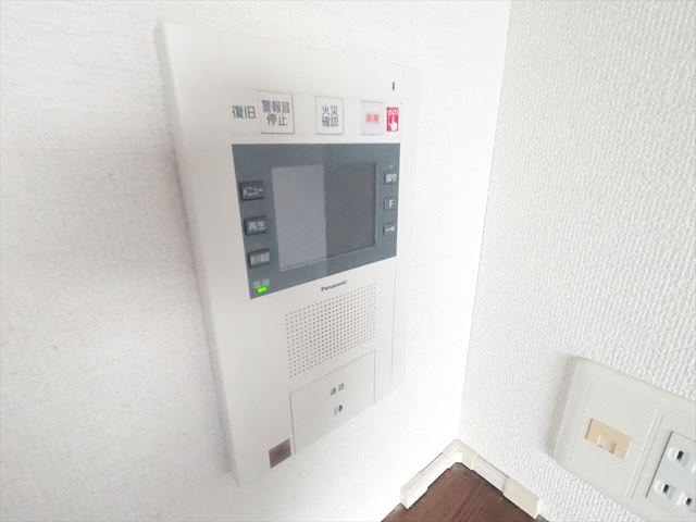 セキュリティ　防犯面も安心、オートロック連動のTVモニターホン