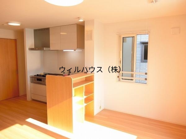 居室・リビング　人気のカウンターキッチン！