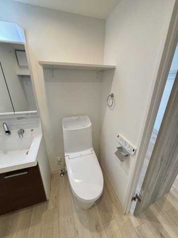 トイレ　ゆったりとした空間のトイレです