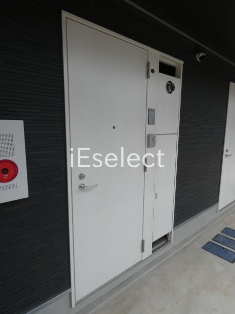 セキュリティ　訪問者の分かるTVモニター付きドアホン