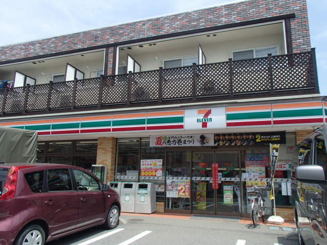 コンビニ　セブンイレブン三鷹牟礼4丁目店（コンビニ）まで75m