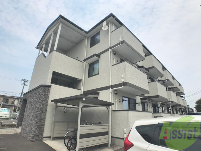 建物外観　仙台市宮城野区福田町「クレスト３」