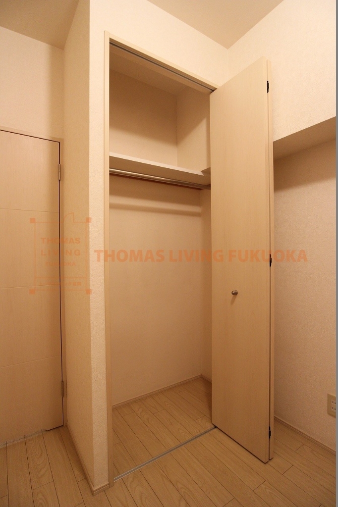 収納　クローゼットも大容量です。