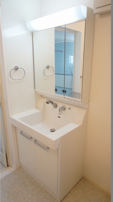 洗面設備　図面と現状に相違がある場合には現状を優先