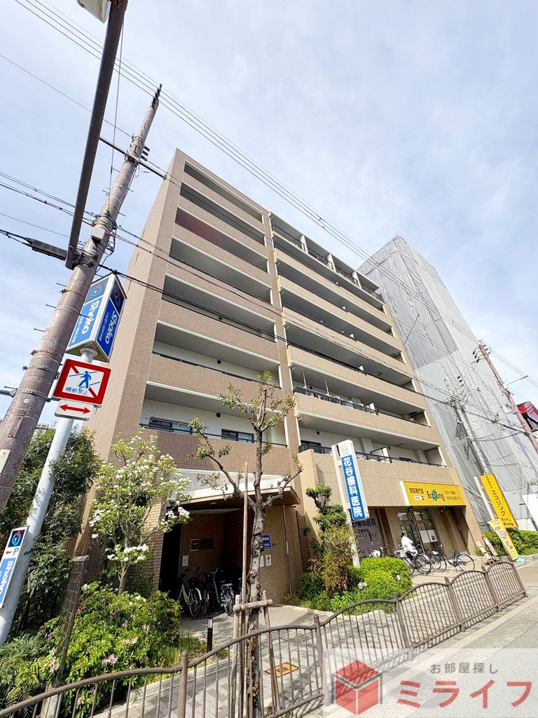 建物外観　街の顔となる、存在感ある外観デザイン