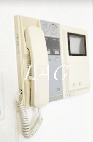 セキュリティ　モニター付インターホンです。