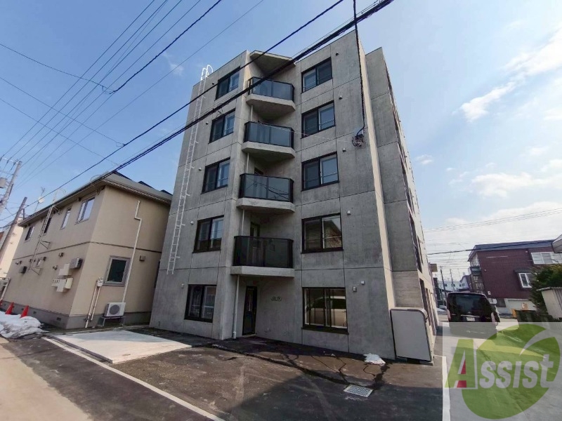 建物外観　札幌市東区北八条東「エルクリエイト苗穂」