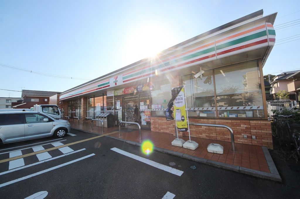 コンビニ　セブンイレブン富士見針ケ谷1丁目店（コンビニ）まで600m