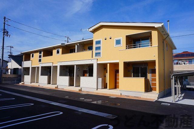 建物外観　うどん県のお部屋探しはうどん不動産へ うどんちゃんとLINE