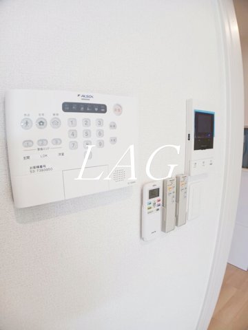 セキュリティ　モニター付インターホンです。