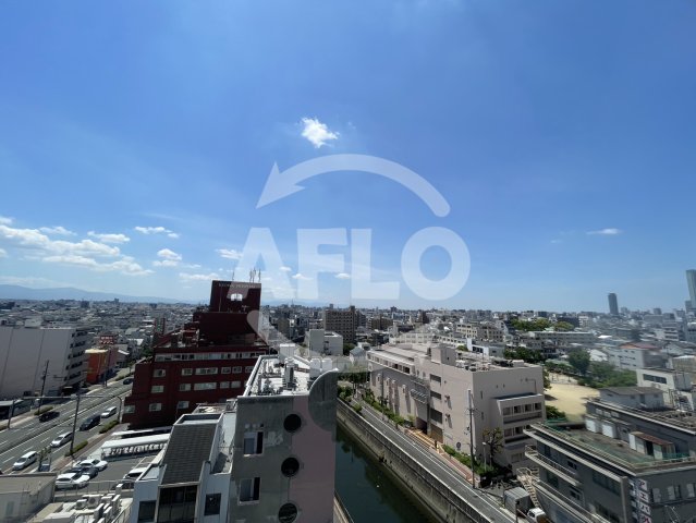 眺望　みおつくし大池橋　展望