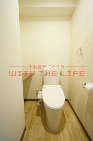 トイレ　ゆったりとした空間のトイレです