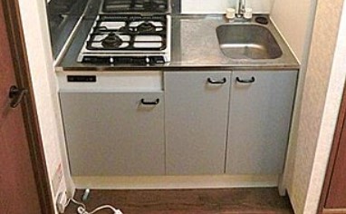 キッチン　別部屋参考画像になります。