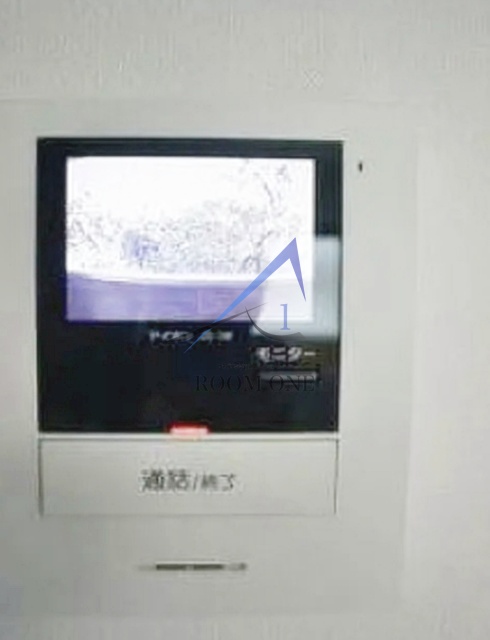 セキュリティ　モニター付きインターホンです。